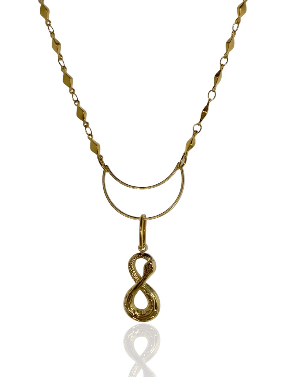 The Lunar Path Necklace - 19'' Chain