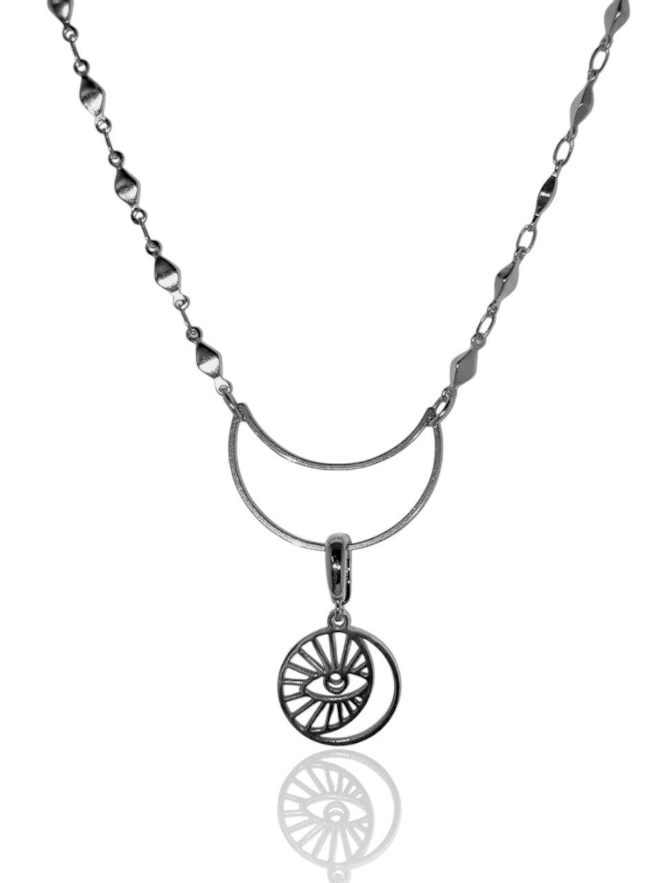 The Moonlight Path Necklace - 28'' Chain