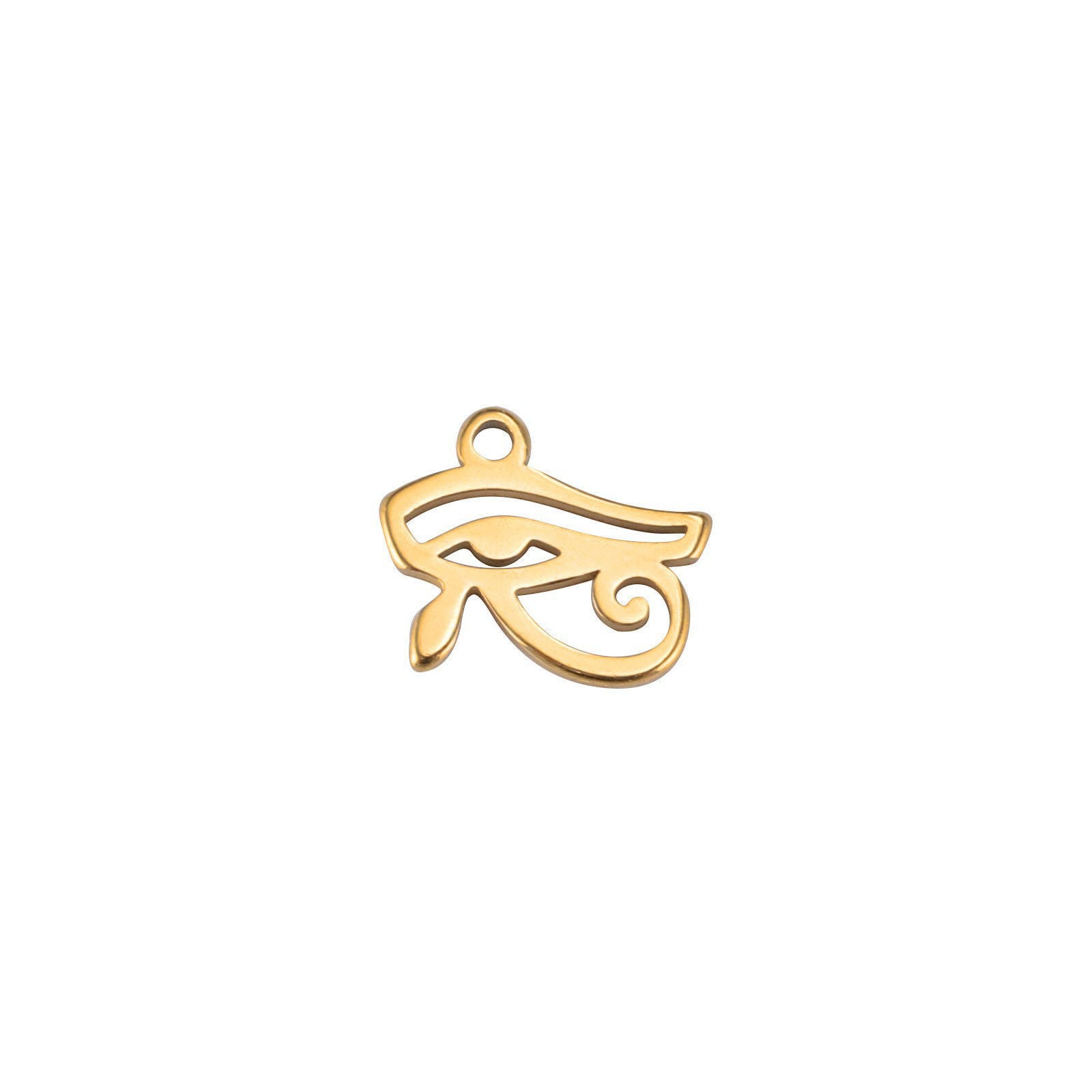 Golden Eye of Horus Charm