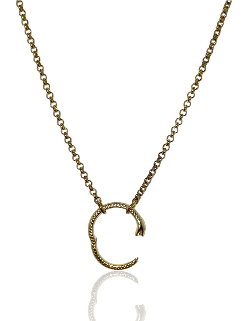 The Ouroboros Necklace - 28'' Chain