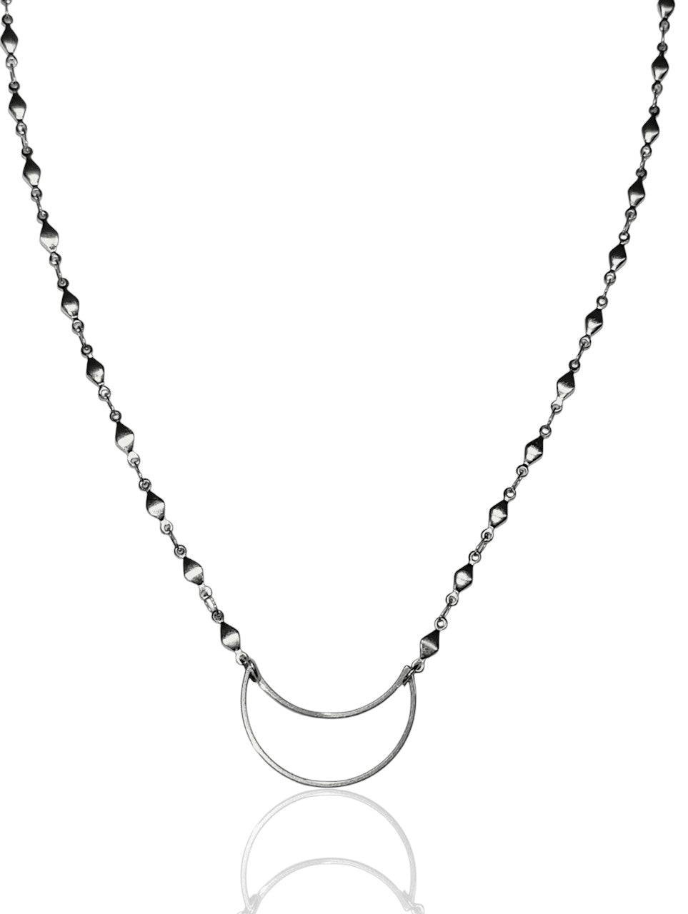 The Moonlight Path Necklace - 28'' Chain